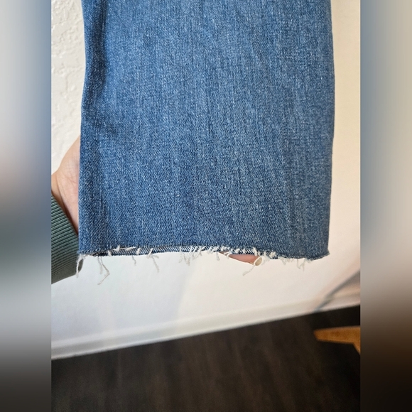 Everlane high rise cropped 23 inseam Jeans Raw Hem size 28 - Picture 8 of 10